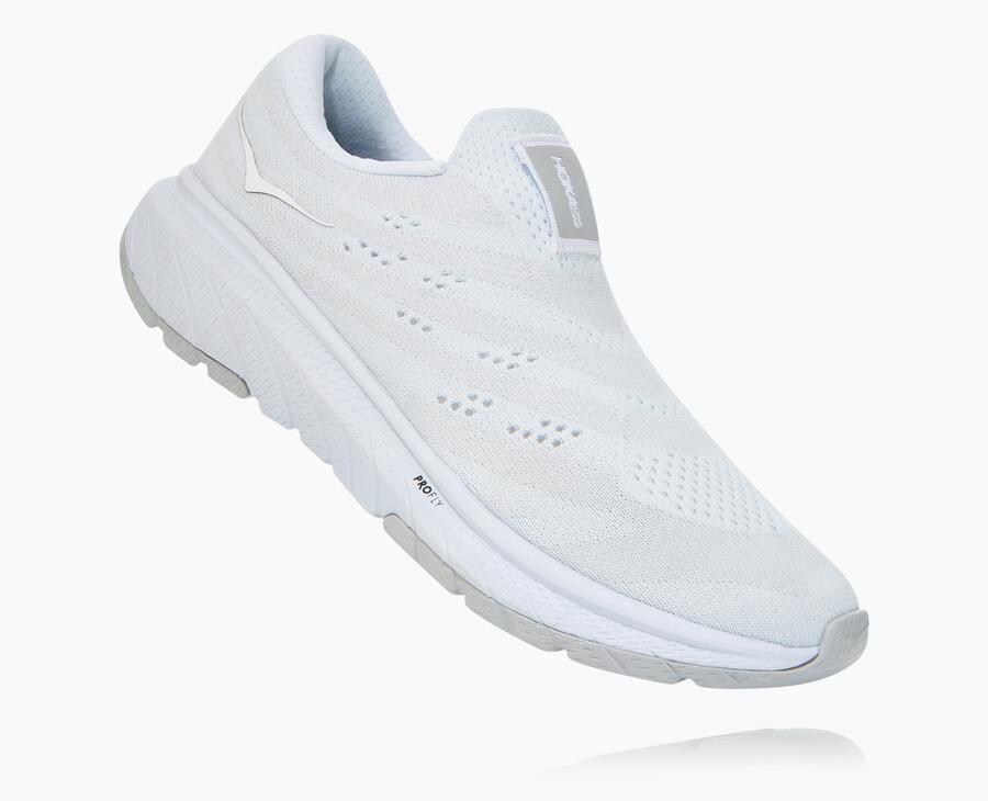 Hoka One One Yürüyüş Ayakkabısı Kadın Beyaz - Cavu 3 Slip - US1238406